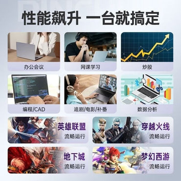 Netbook distribution 14 - inch IPS - level high - end N95 thin and light laptop 4G independent graphics office game source - Gadget Grove